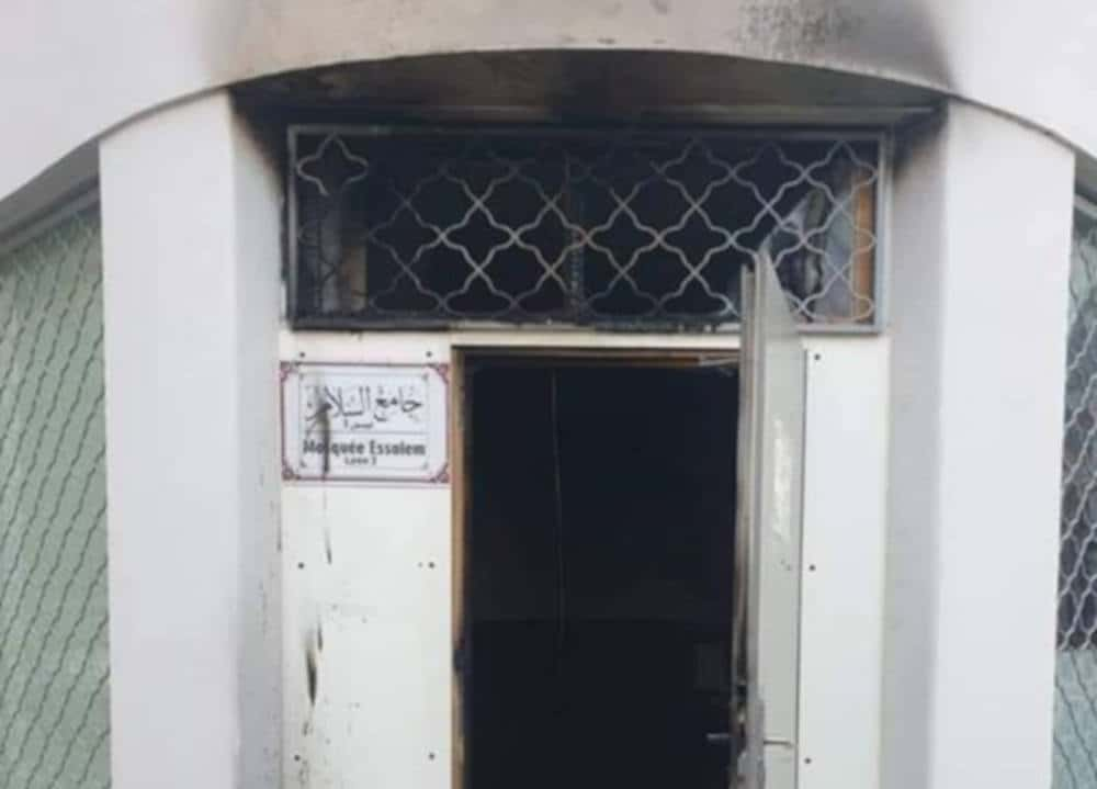 La Mosquée Essalam de Lyon visée par un incendie