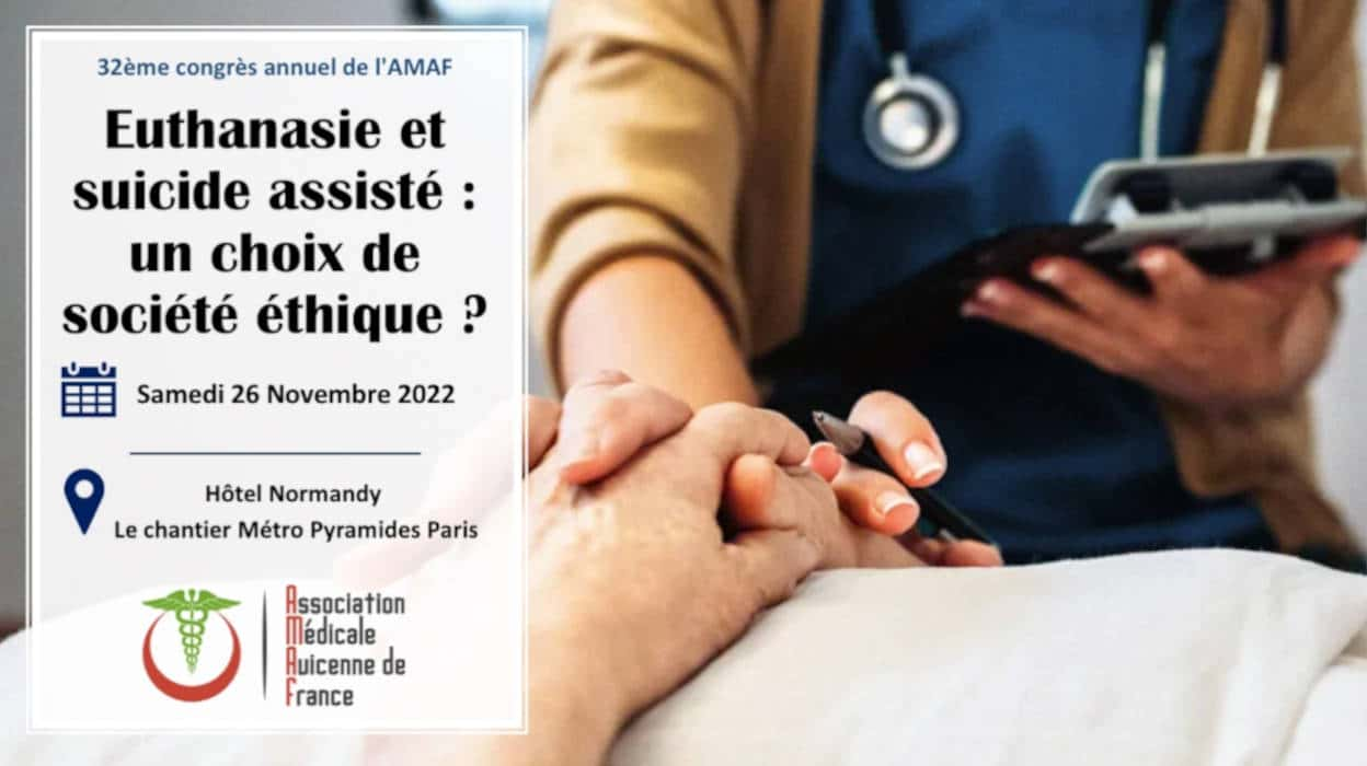 L’Association Médicale Avicenne de France organise un congrès sur l'euthanasie