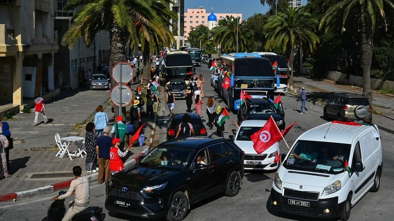 Tunisie : la caravane « Al Soumoud » se met en route pour Gaza