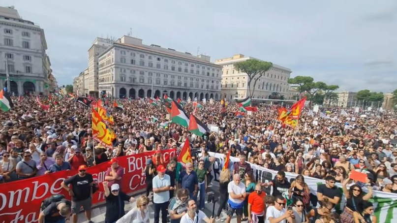 Italie : grève générale massive en solidarité avec la Palestine