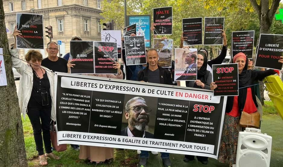 Les soutiens d'Abdourahmane Ridouane se sont mobilisés à Paris et Bordeaux