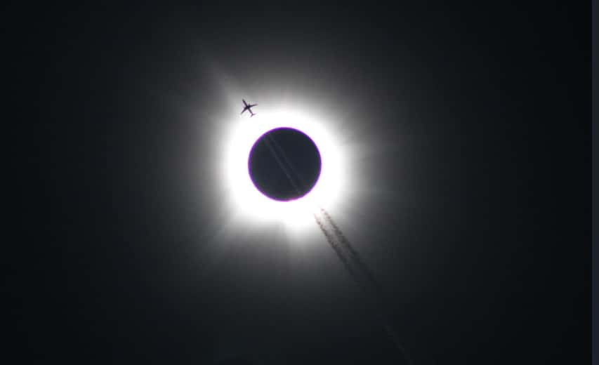 Une éclipse solaire totale a traversé les États-Unis cette nuit