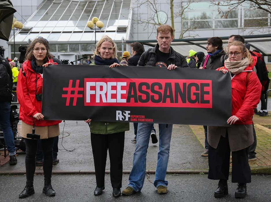 La justice française refuse d'instruire la demande d'asile politique de Assange