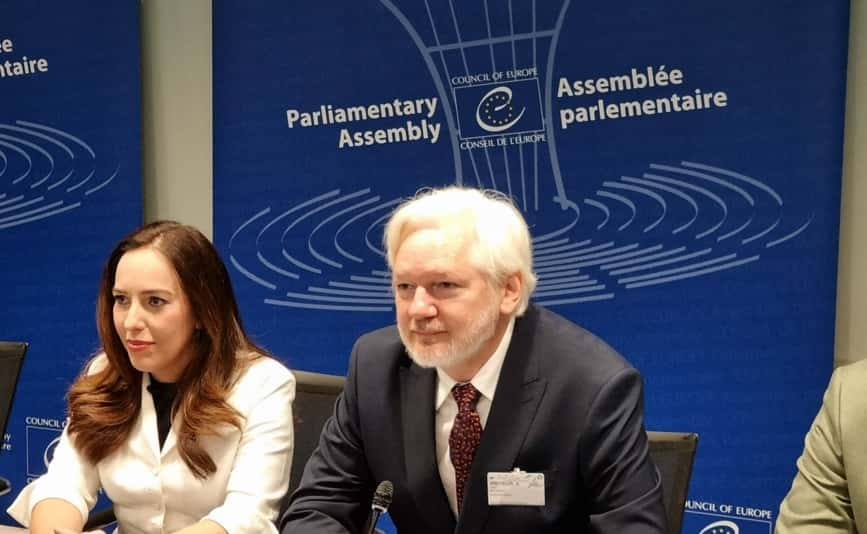 Julian Assange au Conseil de l'Europe : "le journalisme n’est pas un crime"